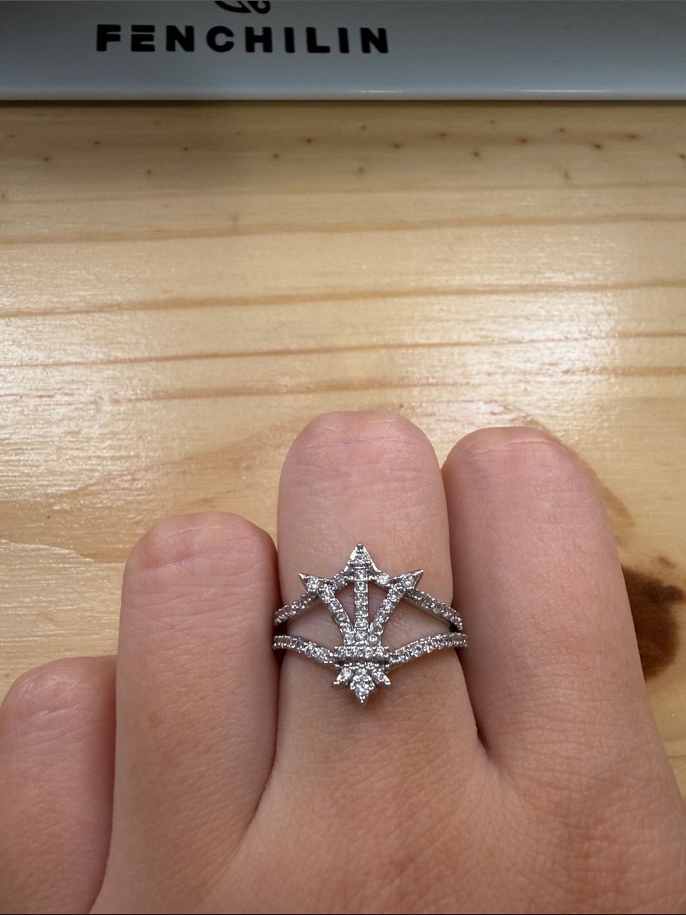 Bomb Party Atlantis ring - size 7